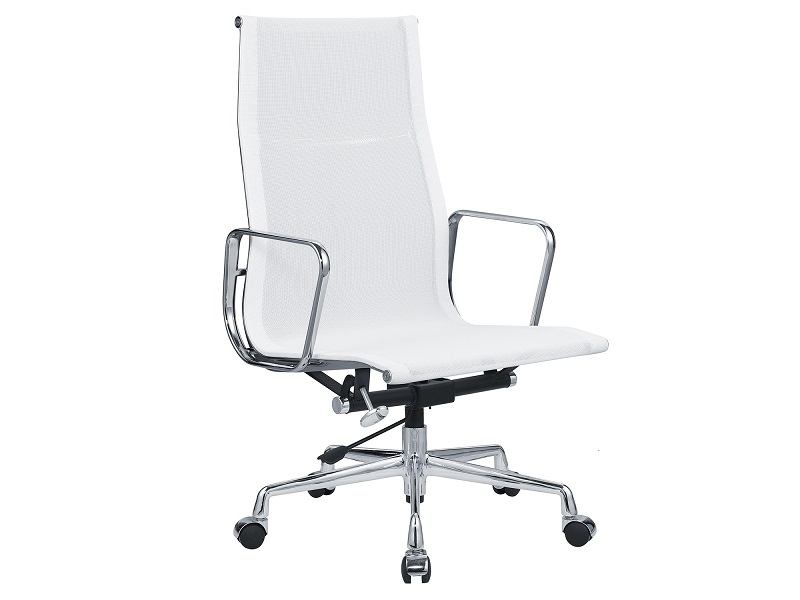 Eames Style EA119 Ergonomic High Back Mesh Office Chair White