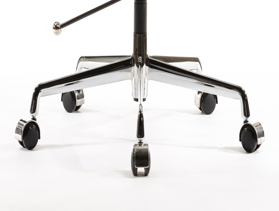 Eames Style EA219 Soft Pad High Back Office Chair Replica – Black Leather - Image 8