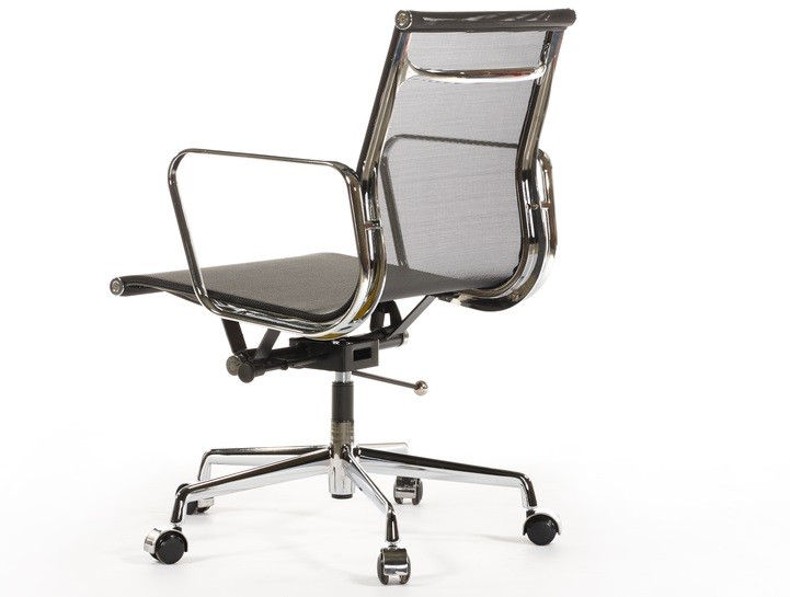 Eames Management EA117 Mesh Office Chair Replica – Low Back Black - Image 3